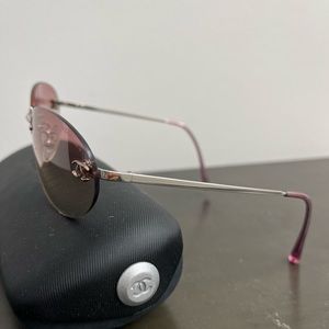CHANEL Pink Sunglasses
